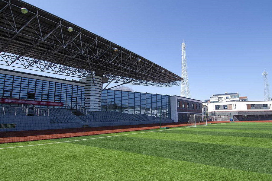 浏阳体育场看台网架工程